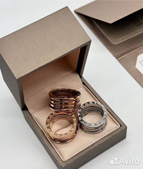 Золотое кольцо 585 булгари змея люкс