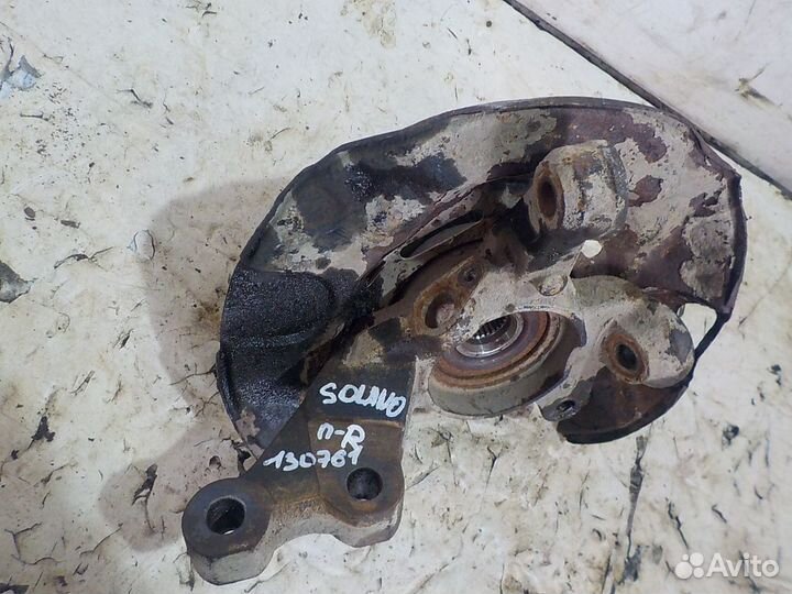 Кулак поворотный передний правый Lifan Solano