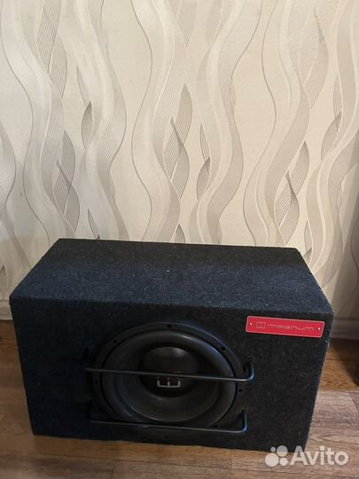 Автомобильный сабвуфер активный бу