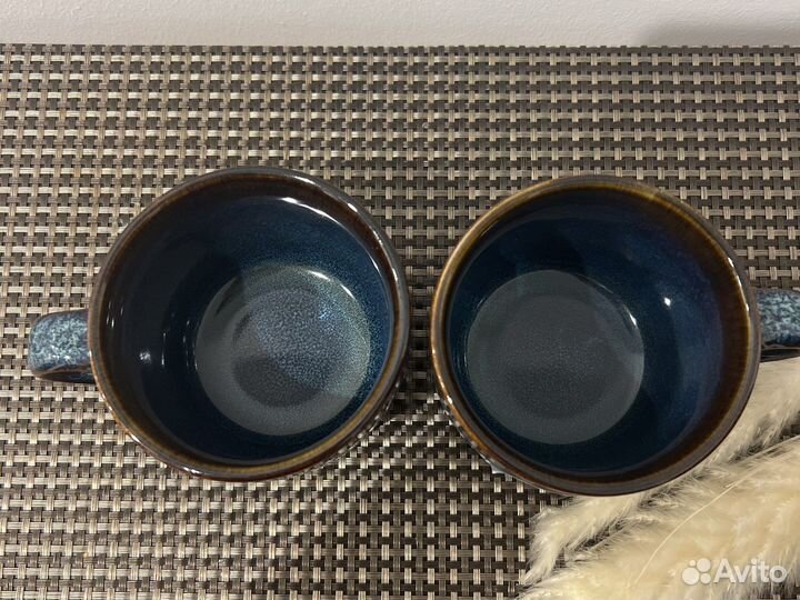 IKEA Кружка синяя gladelig гладелиг 14 см Икеа