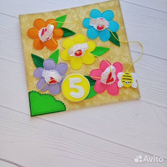 Книга из фетра Счет