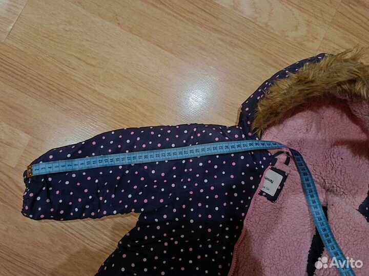 Зимний комбинезон для девочки 104