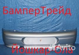 Бампер задний ваз 2110 цвет (Кристалл) 281