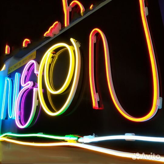 Гибкий неон светодиодный led neon
