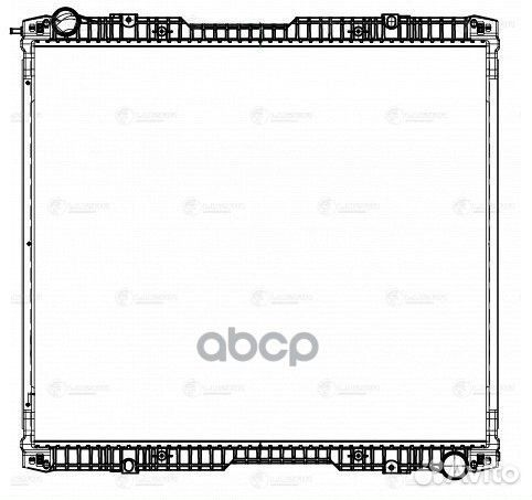 Радиатор охлаждения с рамкой Scania 5 R,T-series