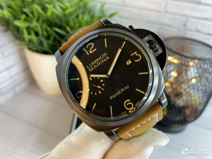 Часы мужские panerai luminor marina