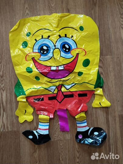 Надувной шар игрушка Губка боб