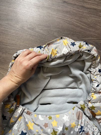 Зимний конверт в коляску Mansita