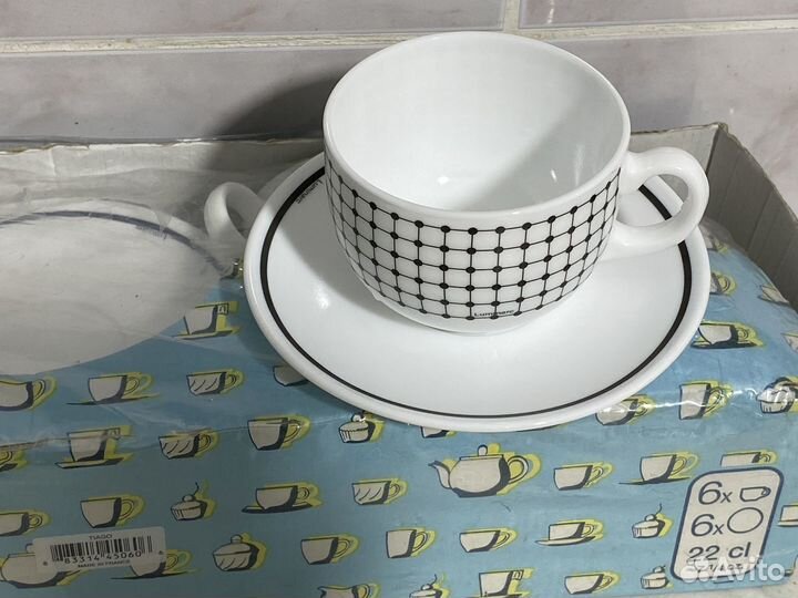 Сервиз чайный из стекла Luminarc