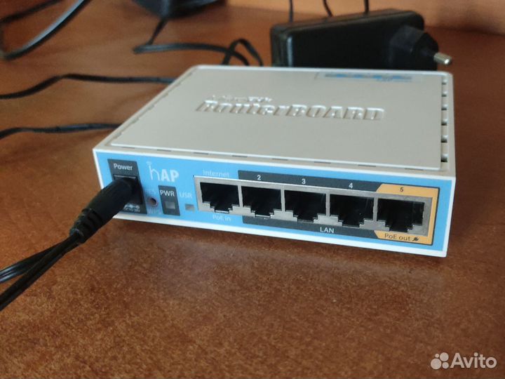 WI-FI роутер mikrotik RB951UI-2nD