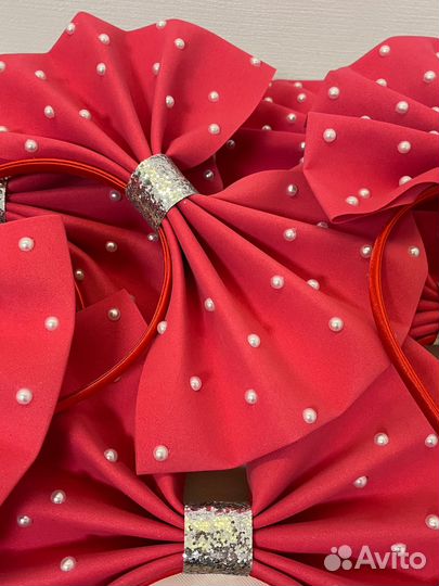 Ободок с бантом