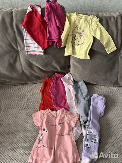 Вещи пакетом на девочку