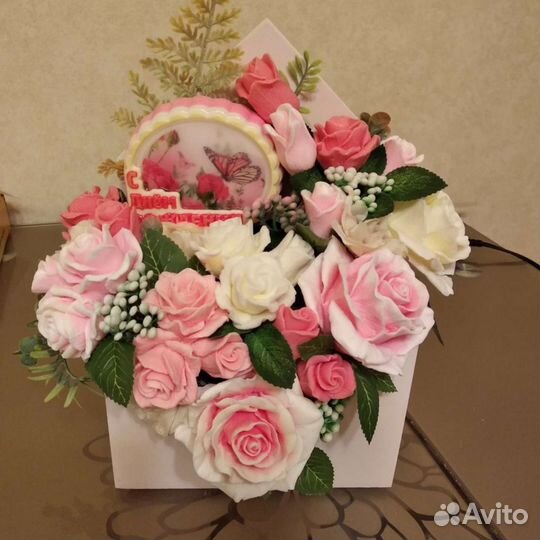 Букет из мыла