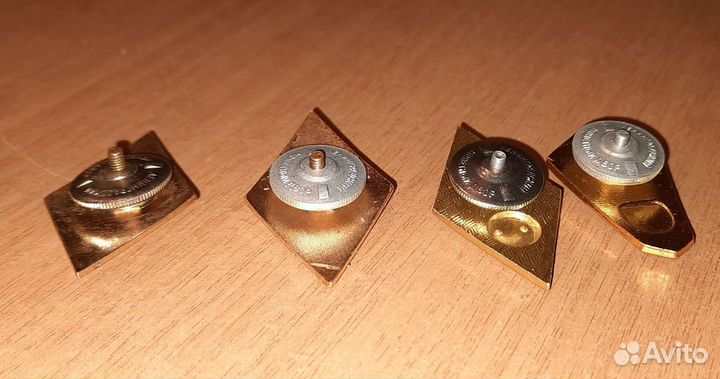 Нагрудные знаки за окончание вуз, суз, СССР, винт