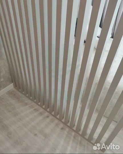 Декоративные реечные перегородки мдф 19 шт