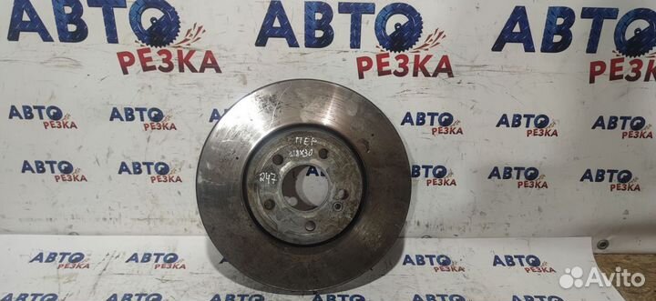 Диск тормозной передний 318x30 Mercedes W118 GLB24