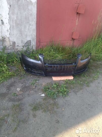 Передний бампер audi a4 b7