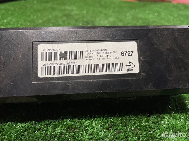 Блок электронный Opel Astra J Zafira C