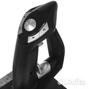 Джостик для авиасимулятора Dexp