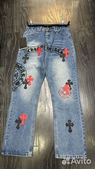 Джинсы женские Chrome Hearts