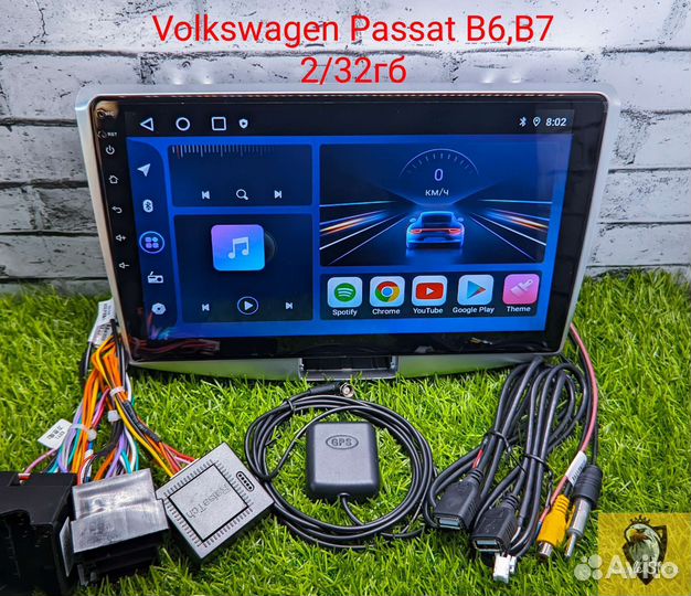 Магнитола 2/32 Volkswagen Passat б6,б7
