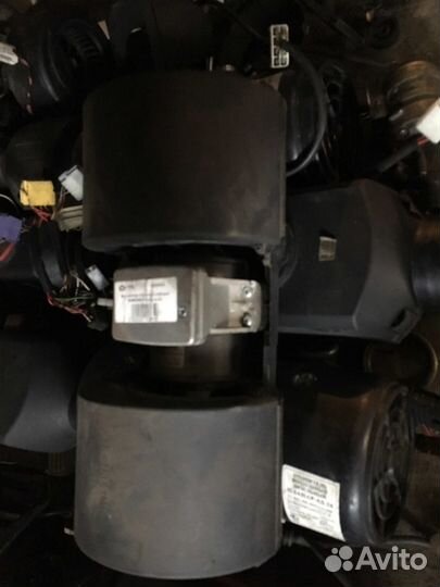 Вентилятор отопителя основной кабины ман Тга