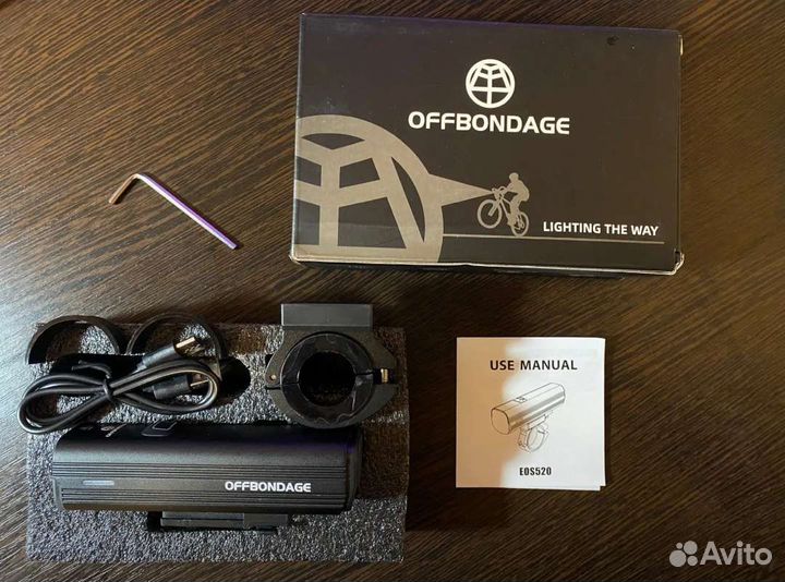 Мощный велофонарь (на аккумуляторе, 1000 люмен)