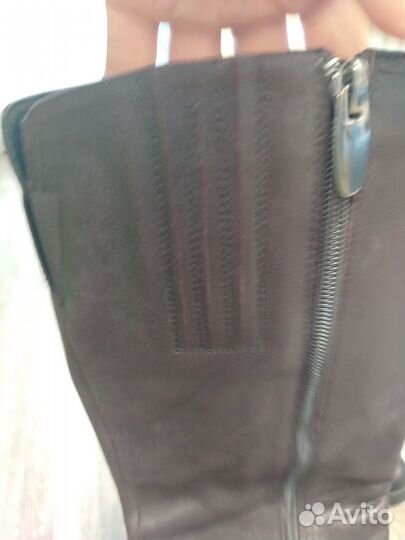 Сапоги женские натуральная кожа 35 размер