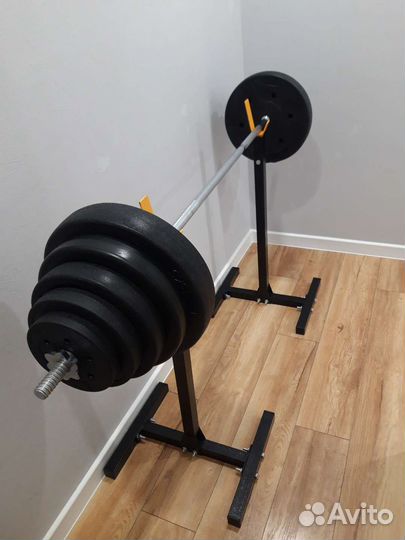 Штанга разборная 75кг. Новая