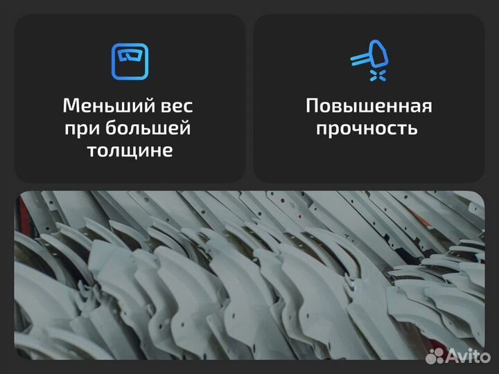 Правое крыло Great Wall Hover H3 (2005–2017) Грейт Уол Ховер H3 (2005–2017)