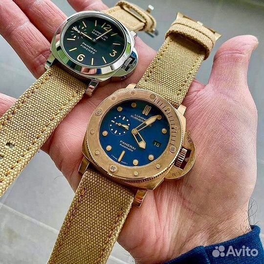 Ремешок для часов Panerai и других из канваса