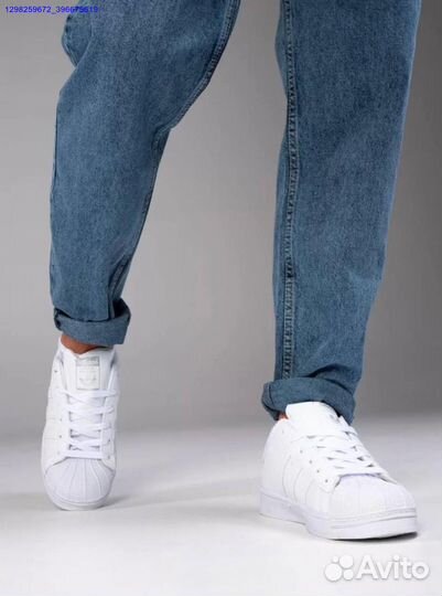 Джинсы бананы синие (Арт.46484)