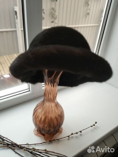 Шапка норковая женская