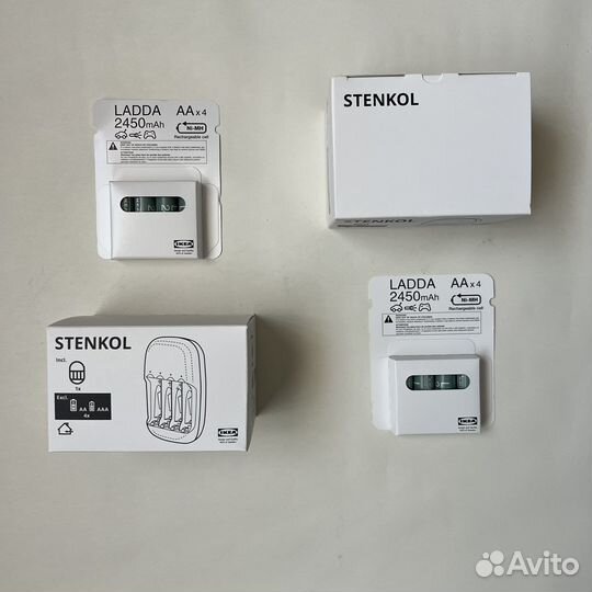 Зарядное устройство и аккумуляторы икея