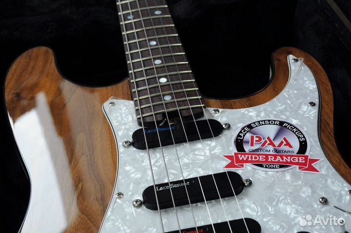 Продам электрогитару PAA Custom Guitars Strat WT