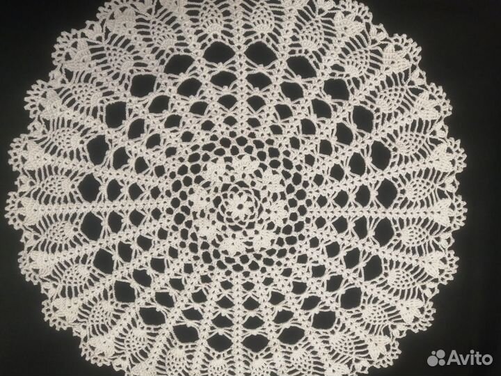 Салфетки вязаные крючком