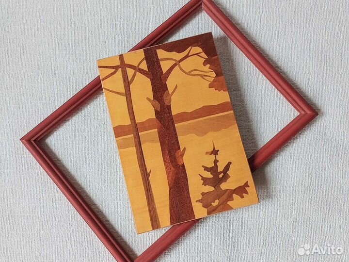 Деревянное панно СССР