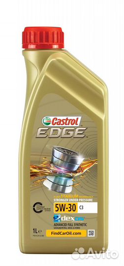 Масло моторное castrol edge 5W-30 C3 1 л