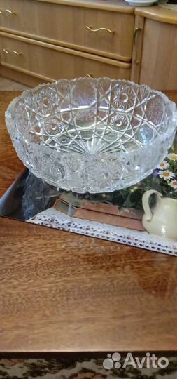 Ваза хрустальная 