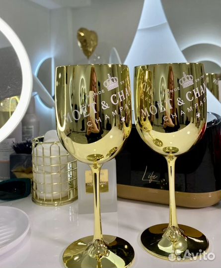 Бокалы MOÉT & chandon пластиковые