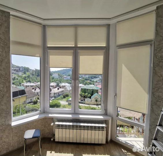 Жалюзи рулонные зебра