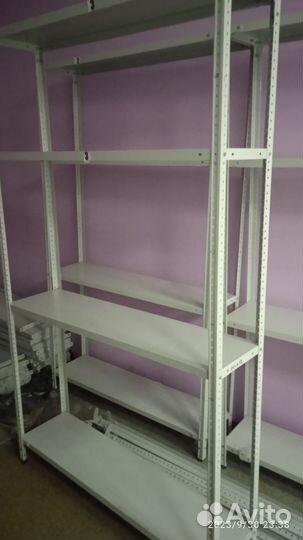 Металлические полки для стеллажей