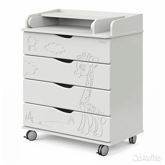 Комод Pituso Жирафик (Орион 804 пвх) новый