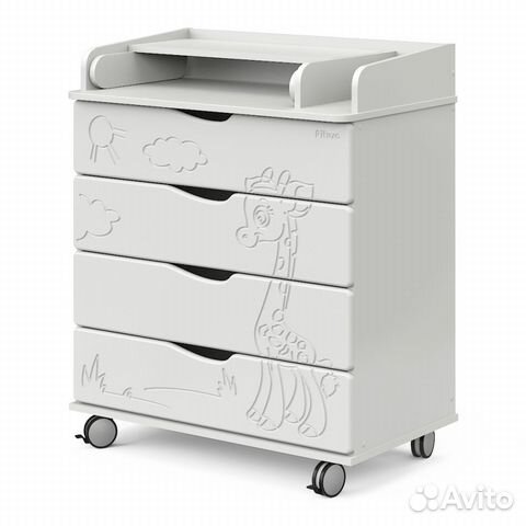 Комод Pituso Жирафик (Орион 804 пвх) новый