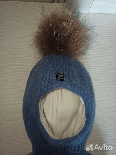 Шапка шлем kotik
