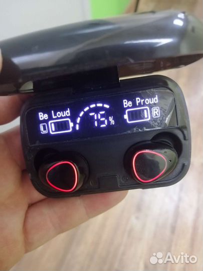 Беспроводные наушники m10 м10 вакуумные