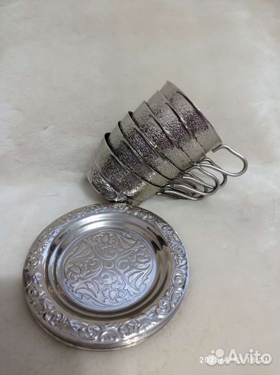 Мельхиоровые подстаканники