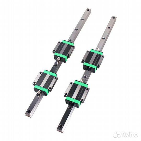 Каретка направляющая HGW20CC с рельсом для чпу