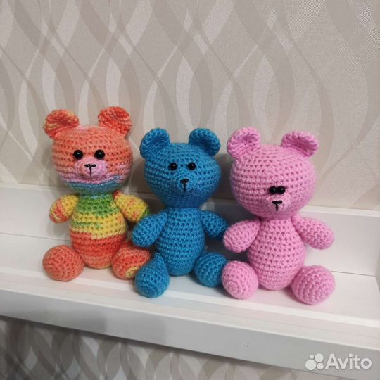 Мишки, мягкая игрушка