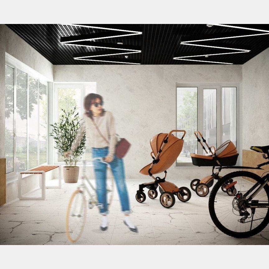3-к. квартира, 90 м², 3/8 эт.